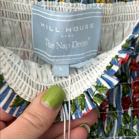 Hill House 	
The Azalea Maxi Nap Dress - Geranium Stripes - Picture 6 of 8